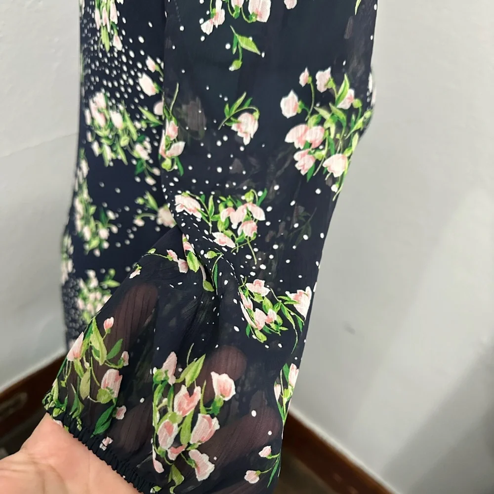 Tommy Hilfiger Navy Floral Dress - Picture 6 of 8